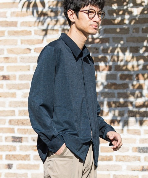 CALL&RESPONSE（コールアンドレスポンス）の「ms4868-KOKAGE-長袖シャツ（シャツ/ブラウス・メンズ・オリーブ/ネイビー/グレー/チャコール・1/5/2/4）」の11枚目の写真