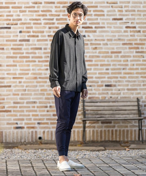 CALL&RESPONSE（コールアンドレスポンス）の「ms4868-KOKAGE-長袖シャツ（シャツ/ブラウス・メンズ・オリーブ/ネイビー/グレー/チャコール・1/5/2/4）」の9枚目の写真