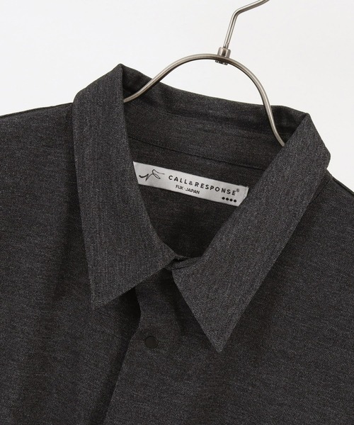 CALL&RESPONSE（コールアンドレスポンス）の「ms4868-KOKAGE-長袖シャツ（シャツ/ブラウス・メンズ・オリーブ/ネイビー/グレー/チャコール・1/5/2/4）」の20枚目の写真