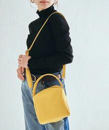 coen | ソフトフェイクレザーミニバッグ(ショルダーバッグ)