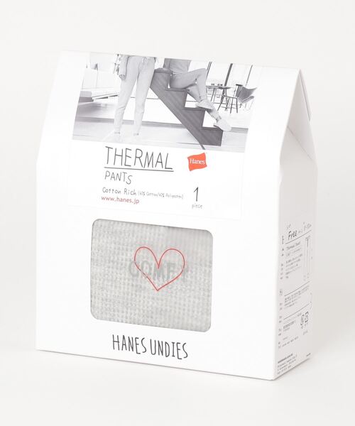 HANES(ヘインズ)の「【Hanes/ヘインズ】レディース HANES UNDIES サーマルパンツ(その他パンツ・レディース・ヘザーグレー・FREE)」の9枚目の写真