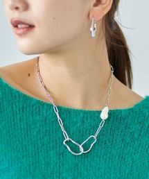 アシンメトリーパールネックレス