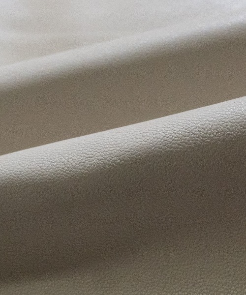 JOHN'S CLOSET（ジョンズクローゼット）の「【13】PU カーコートフレアパンツ（その他パンツ・メンズ・ブラック/オフホワイト・MEDIUM/LARGE）」の4枚目の写真