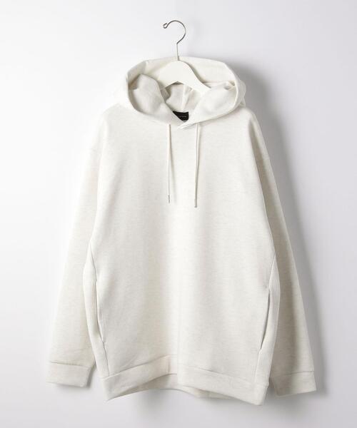 green label relaxing（グリーンレーベルリラクシング）の「針抜き ダンボール フーディー パーカー（パーカー・メンズ・ロイヤルブルー/ライトグレー/ブラック・L/M/S/XL）」の11枚目の写真