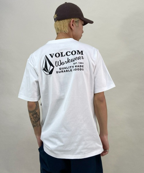 VOLCOM(ボルコム)の「【ムラサキスポーツ別注】VOLCOM/ボルコム ルーズシルエット バックプリントTシャツ AF502201(Tシャツ/カットソー・メンズ・ブラック/ブルー/ホワイト・M/L/XL)」の2枚目の写真