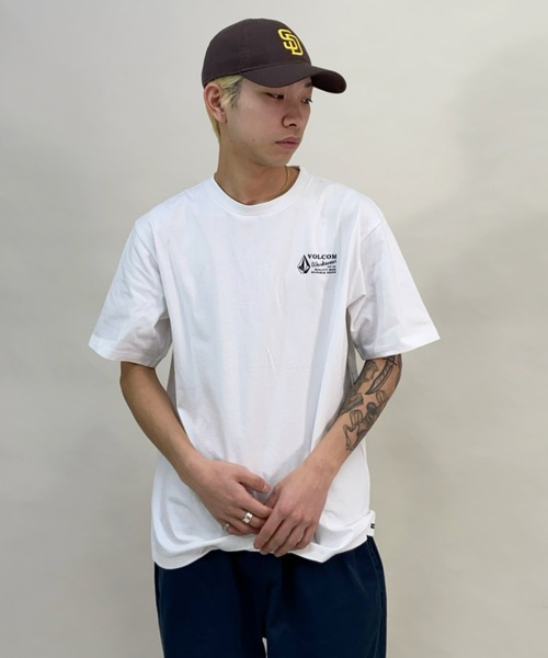 VOLCOM(ボルコム)の「【ムラサキスポーツ別注】VOLCOM/ボルコム ルーズシルエット バックプリントTシャツ AF502201(Tシャツ/カットソー・メンズ・ブラック/ブルー/ホワイト・M/L/XL)」の4枚目の写真