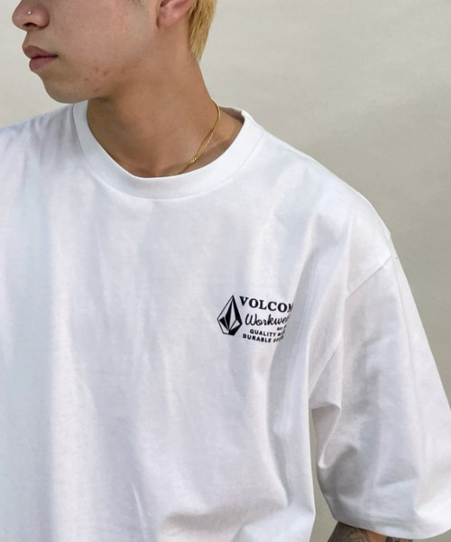 VOLCOM(ボルコム)の「【ムラサキスポーツ別注】VOLCOM/ボルコム ルーズシルエット バックプリントTシャツ AF502201(Tシャツ/カットソー・メンズ・ブラック/ブルー/ホワイト・M/L/XL)」の6枚目の写真