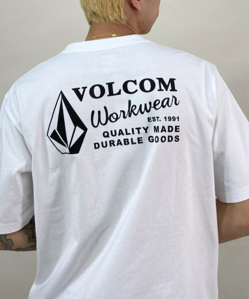 VOLCOM(ボルコム)の「【ムラサキスポーツ別注】VOLCOM/ボルコム ルーズシルエット バックプリントTシャツ AF502201(Tシャツ/カットソー・メンズ・ブラック/ブルー/ホワイト・M/L/XL)」の8枚目の写真