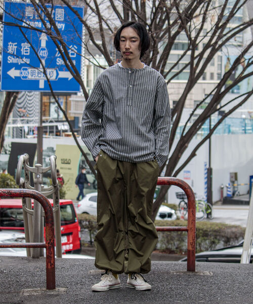 GLOSTER（グロスター）の「【GLOSTER/グロスター】ミリタリースリーピングシャツ（シャツ/ブラウス・メンズ・ホワイト/ホワイト系その他/ブラック系その他/オリーブ/ネイビー・MEDIUM/LARGE）」の13枚目の写真