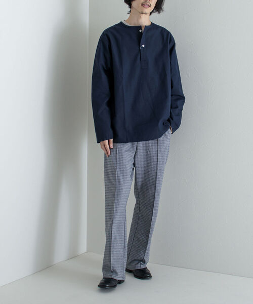 GLOSTER（グロスター）の「【GLOSTER/グロスター】ミリタリースリーピングシャツ（シャツ/ブラウス・メンズ・ホワイト/ホワイト系その他/ブラック系その他/オリーブ/ネイビー・MEDIUM/LARGE）」の8枚目の写真