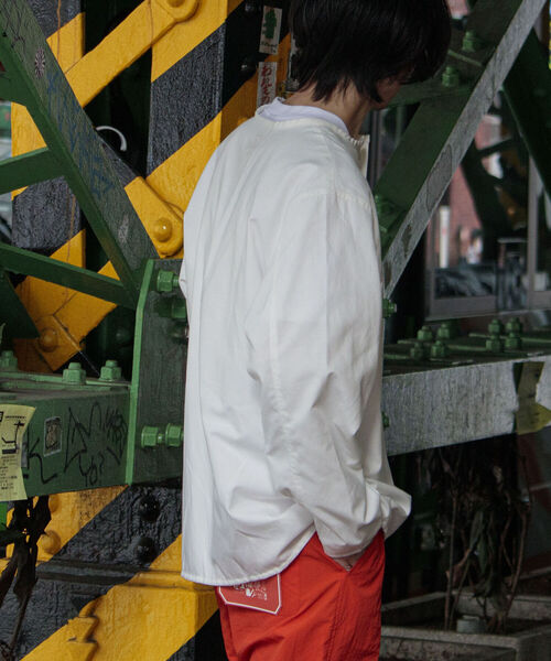 GLOSTER（グロスター）の「【GLOSTER/グロスター】ミリタリースリーピングシャツ（シャツ/ブラウス・メンズ・ホワイト/ホワイト系その他/ブラック系その他/オリーブ/ネイビー・MEDIUM/LARGE）」の10枚目の写真