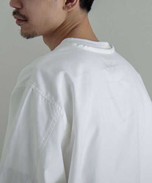 GLOSTER（グロスター）の「【GLOSTER/グロスター】ミリタリースリーピングシャツ（シャツ/ブラウス・メンズ・ホワイト/ホワイト系その他/ブラック系その他/オリーブ/ネイビー・MEDIUM/LARGE）」の11枚目の写真