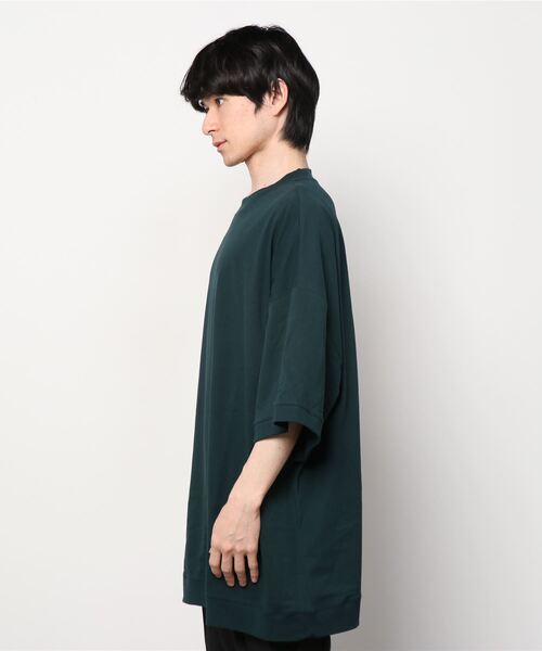 【my beautiful landlet】 open end jersey BIG T-shirt