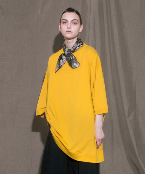 【my beautiful landlet】 open end jersey BIG T-shirt