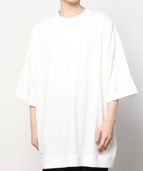 【my beautiful landlet】 open end jersey BIG T-shirt
