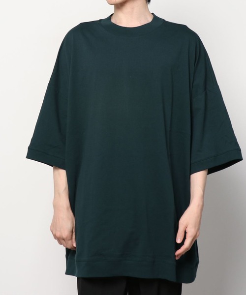 【my beautiful landlet】 open end jersey BIG T-shirt