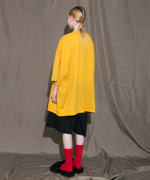 【my beautiful landlet】 open end jersey BIG T-shirt