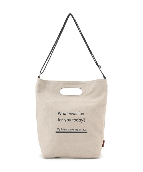 DRESKIP(ドレスキップ)の「◆ハンプショルダーバッグ(トートバッグ・レディース・アイボリー/グレー/ガンメタ/グリーン/ライトパープル・00)」の3枚目の写真