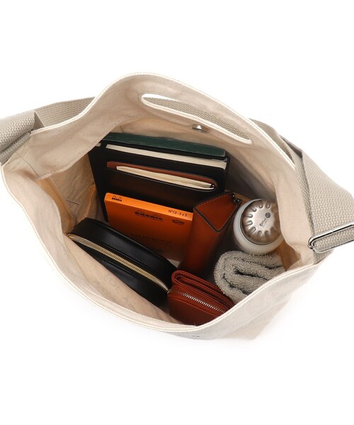 DRESKIP(ドレスキップ)の「◆ハンプショルダーバッグ(トートバッグ・レディース・アイボリー/グレー/ガンメタ/グリーン/ライトパープル・00)」の12枚目の写真