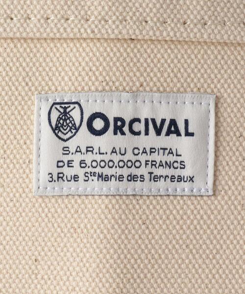 ORCIVAL（オーシバル）の「＜ORCIVAL (オーシバル)＞ 24OZ トート バッグ（トートバッグ・レディース・オレンジ/イエロー/ライラック/オフホワイト/ライトグレー・FREE）」の12枚目の写真