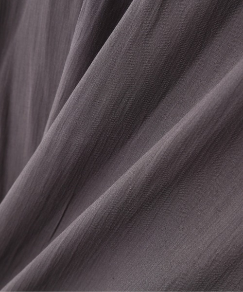 PROPORTION BODY DRESSING（プロポーションボディドレッシング）の「デコルテラッフルブラウス / 1212110303（シャツ/ブラウス・レディース・イエロー/ホワイト系その他/ダークグレー・SMALL/MEDIUM）」の16枚目の写真