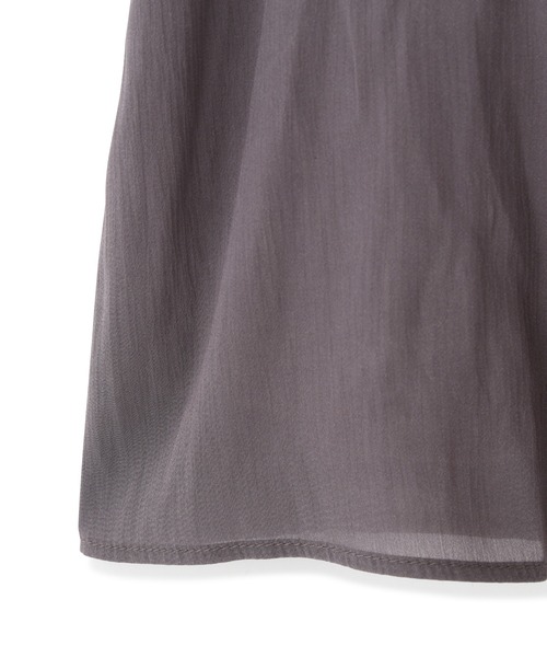 PROPORTION BODY DRESSING（プロポーションボディドレッシング）の「デコルテラッフルブラウス / 1212110303（シャツ/ブラウス・レディース・イエロー/ホワイト系その他/ダークグレー・SMALL/MEDIUM）」の15枚目の写真