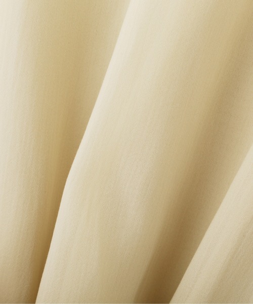 PROPORTION BODY DRESSING（プロポーションボディドレッシング）の「デコルテラッフルブラウス / 1212110303（シャツ/ブラウス・レディース・イエロー/ホワイト系その他/ダークグレー・SMALL/MEDIUM）」の18枚目の写真