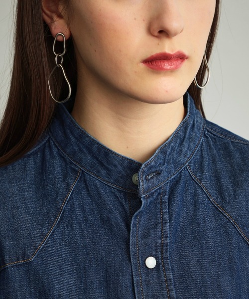 Wrangler（ラングラー）の「Wrangler/ラングラー デニムシャツワンピース（シャツワンピース・レディース・インディゴブルー/ダークインディゴブルー・SMALL/MEDIUM）」の20枚目の写真