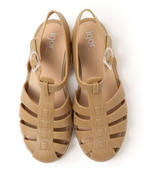 igor（イゴール）の「igor:BIARRITZ MATE◆（サンダル・レディース・ホワイト/ブラック/ベージュ・36/37/38/39）」の6枚目の写真