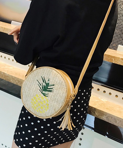 Burner（バーナー）の「【OKUOKU　0909】リゾート風　サークルショルダーバッグ / oku-bag-252-13（ショルダーバッグ・レディース・その他1/その他2・FREE）」の2枚目の写真
