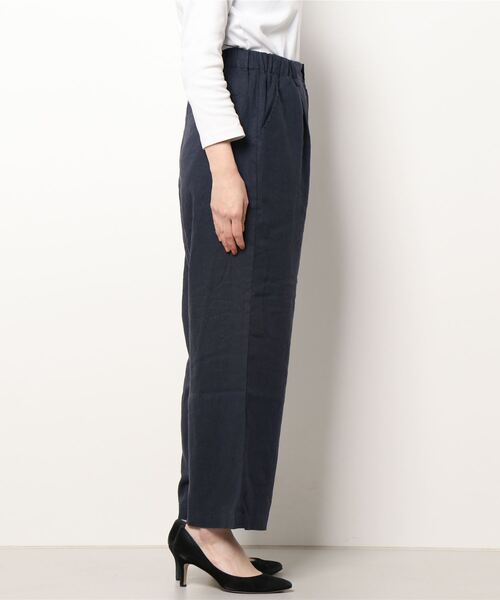 Samansa Mos2（サマンサ モスモス）の「ストレートタックパンツ（その他パンツ・レディース・ブラック/キナリ/イエロー/オフホワイト・ﾌﾘ-）」の5枚目の写真