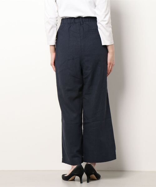 Samansa Mos2（サマンサ モスモス）の「ストレートタックパンツ（その他パンツ・レディース・ブラック/キナリ/イエロー/オフホワイト・ﾌﾘ-）」の6枚目の写真