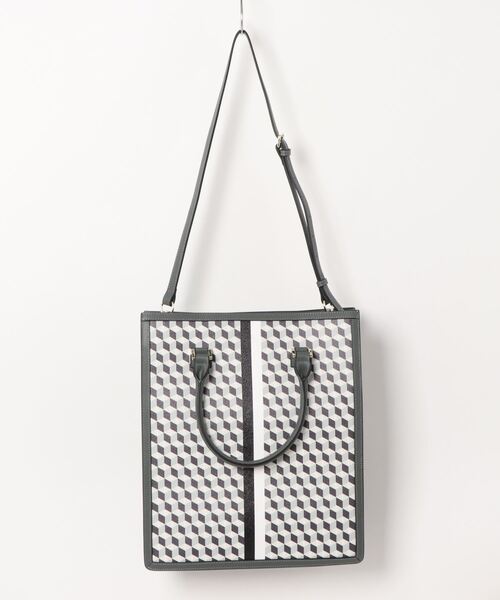 intoxic.（イントキシック）の「【intoxic.】THE CUBE LYON / リヨン（トートバッグ・レディース・ブラック系その他/グリーン系その他・FREE）」の5枚目の写真