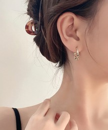 YU-KA : コイルラウンドピアス