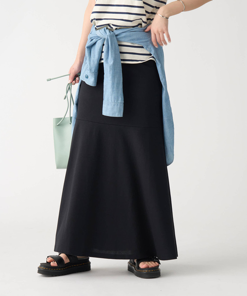 JOURNAL STANDARD(ジャーナルスタンダード)の「ドライテンジクフレアスカート(スカート・レディース・ブラック/カーキ/ピンク・FREE)」の6枚目の写真