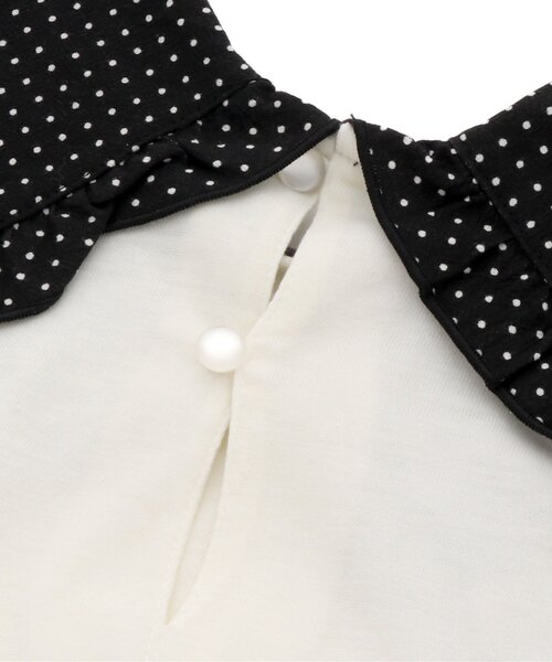 BREEZE（ブリーズ）の「ビッグカラータンクトップ（タンクトップ・キッズ・ブラック/オフホワイト・90/100/110/120/80/130/140）」の10枚目の写真