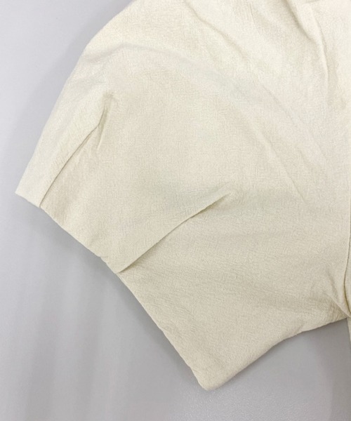 DAY CLOSET(デイ クローゼット)の「レディース きれいめパフスリーブタックワンピース(ワンピース・レディース・アイボリー・S/M/L/XL)」の10枚目の写真