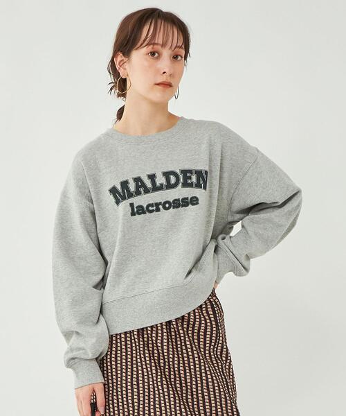Goodwear(Since1983)(グッドウェア)の「【別注】<Goodwear>ロングスリーブ ロゴ スウェット プルオーバー(スウェット・レディース・ホワイト/ダークグリーン/グレー・FREE)」の8枚目の写真