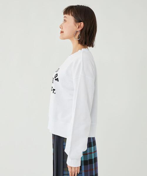Goodwear(Since1983)(グッドウェア)の「【別注】<Goodwear>ロングスリーブ ロゴ スウェット プルオーバー(スウェット・レディース・ホワイト/ダークグリーン/グレー・FREE)」の12枚目の写真