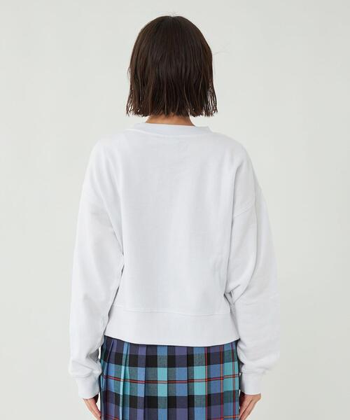 Goodwear(Since1983)(グッドウェア)の「【別注】<Goodwear>ロングスリーブ ロゴ スウェット プルオーバー(スウェット・レディース・ホワイト/ダークグリーン/グレー・FREE)」の13枚目の写真