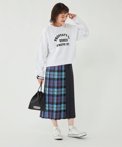 Goodwear(Since1983)(グッドウェア)の「【別注】<Goodwear>ロングスリーブ ロゴ スウェット プルオーバー(スウェット・レディース・ホワイト/ダークグリーン/グレー・FREE)」の20枚目の写真