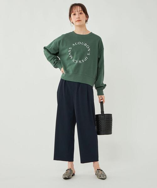 Goodwear(Since1983)(グッドウェア)の「【別注】<Goodwear>ロングスリーブ ロゴ スウェット プルオーバー(スウェット・レディース・ホワイト/ダークグリーン/グレー・FREE)」の22枚目の写真