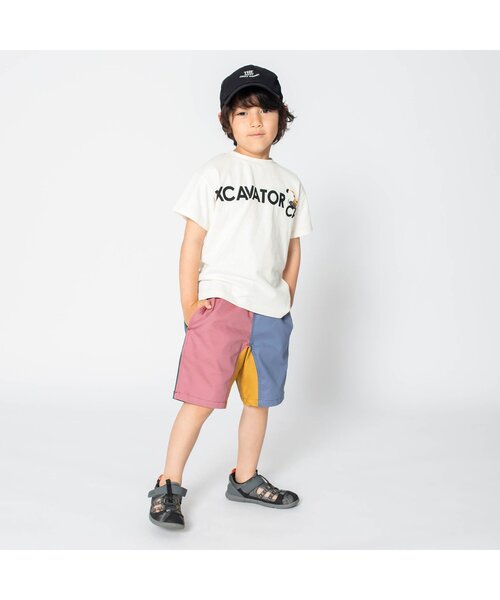 BREEZE(ブリーズ)の「クライミングハーフパンツ 5分丈_ストレッチ(その他パンツ・キッズ・グリーン/ピンク/イエロー/レインボー/ベージュ/ブルー/キナリ/チャコール・90/100/120/110/150/140/130)」の10枚目の写真