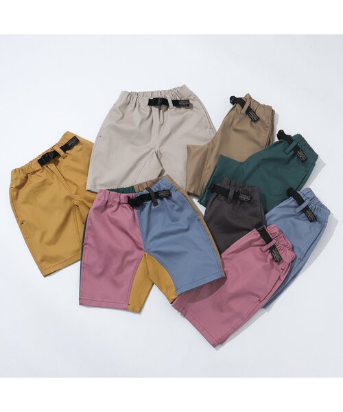 BREEZE(ブリーズ)の「クライミングハーフパンツ 5分丈_ストレッチ(その他パンツ・キッズ・グリーン/ピンク/イエロー/レインボー/ベージュ/ブルー/キナリ/チャコール・90/100/120/110/150/140/130)」の16枚目の写真