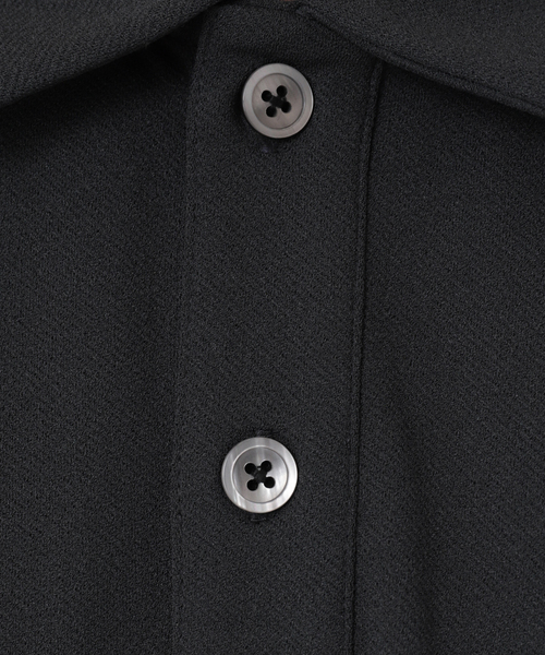 JOURNAL STANDARD(ジャーナルスタンダード)の「クレープ ウィーブ ポロシャツ(ポロシャツ・メンズ・ブラック/ベージュ/ネイビー/スミクロ・SMALL/MEDIUM/LARGE)」の10枚目の写真