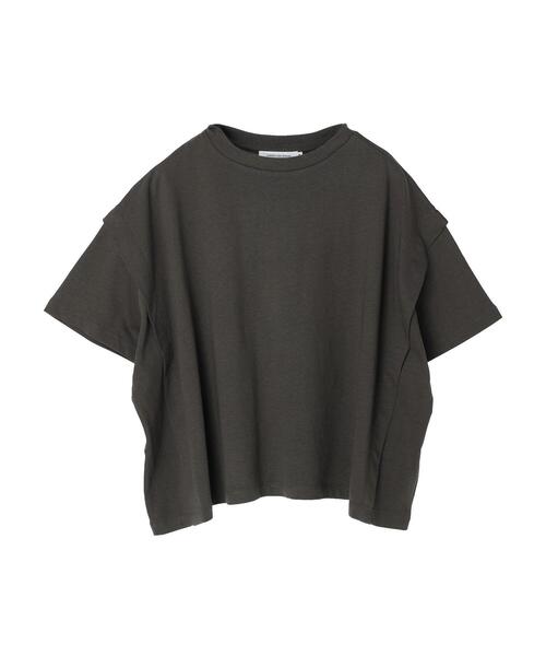 AMERICAN HOLIC(アメリカンホリック)の「BIGシルエットカットプルオーバー(Tシャツ/カットソー・レディース・チャコールグレー/ライトグレー/グリーン・M/L)」の22枚目の写真