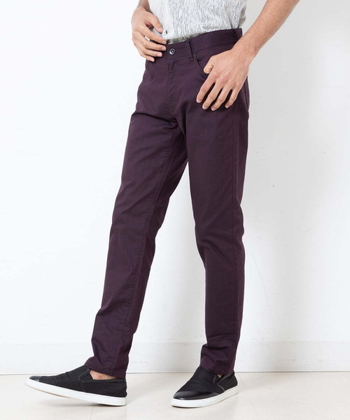 MK MICHEL KLEIN HOMME (エムケーミッシェルクランオム)の「ヘリンボーン柄パンツ(チノパンツ・メンズ・ライトグレー/ボルドー・44/46/48/50)」の13枚目の写真