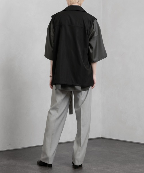 Adoon plain(アドーンプレーン)の「【Adoon plain】タイロッケンジレベスト(ベスト・メンズ・ブラック/ベージュ/グリーン・MEDIUM/LARGE)」の9枚目の写真