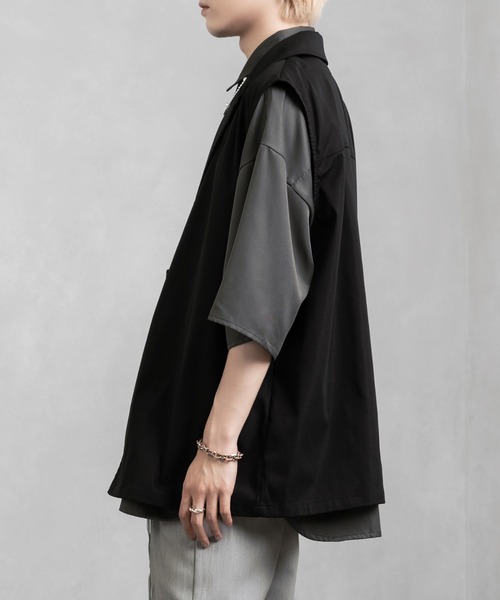 Adoon plain(アドーンプレーン)の「【Adoon plain】タイロッケンジレベスト(ベスト・メンズ・ブラック/ベージュ/グリーン・MEDIUM/LARGE)」の14枚目の写真