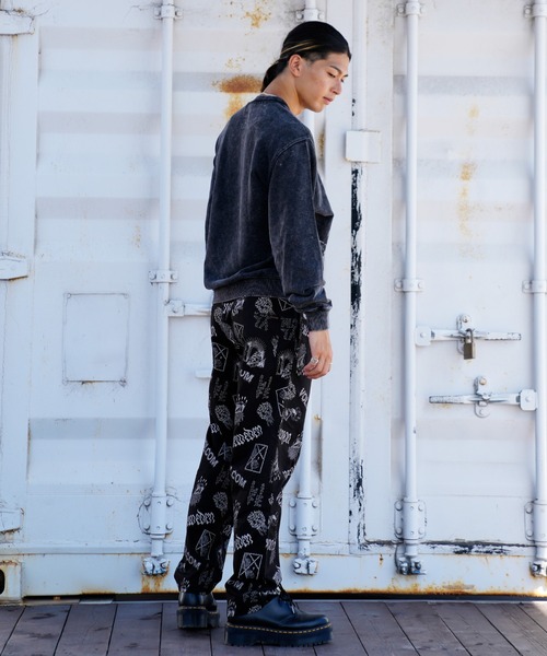 VOLCOM(ボルコム)の「VOLCOM/ボルコム アーティストコラボ クルーネックトレーナー/スウェット A4632204(スウェット・メンズ・ブラック・S/M/L/XL)」の7枚目の写真